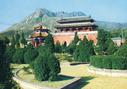 嵩山中嶽廟圖片