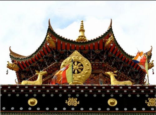四川康定南無寺圖片