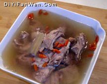 淮杞燉兔肉湯