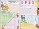 青年節手抄報：慶五一迎五四手抄報