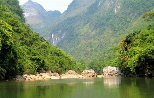 廣西布柳河風光圖片