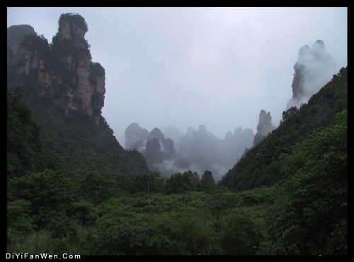 湖南天子山圖片