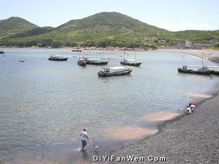 朱家尖烏石塘圖片