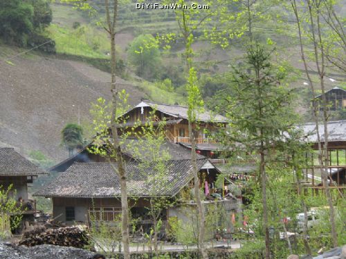 綿陽北川小寨子溝圖片