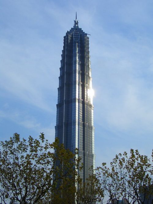 金茂大廈88層觀光廳圖片