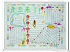 元旦手抄報：農曆正月初一