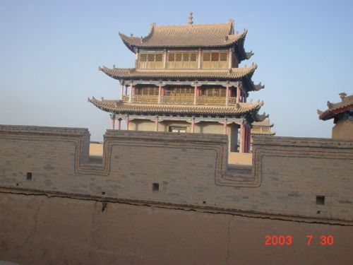 嘉峪關關城圖片