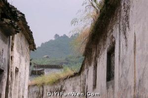 黃山西遞圖片