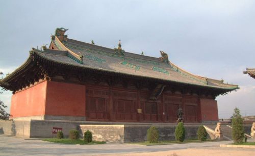 山西崇福寺圖片