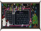 精美的聖誕節黑板報圖片