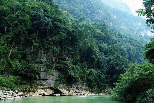 廣西布柳河風光圖片