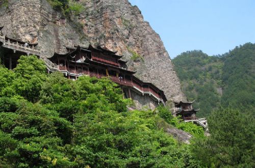江南懸空寺—大慈岩圖片