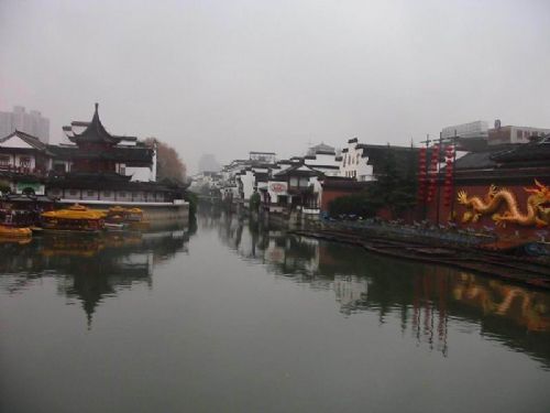 秦淮河風光圖片