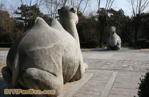 明陵神道圖片