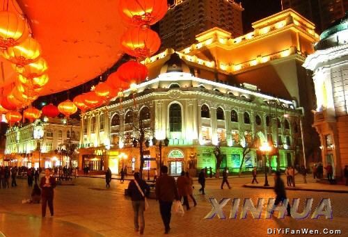 中央大街風景圖片