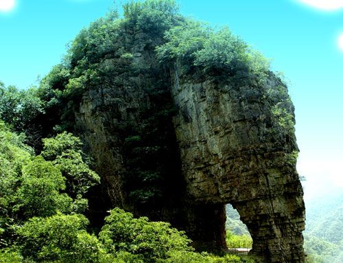 平谷老象峰景物圖片