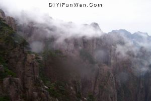 黃山排雲亭圖片