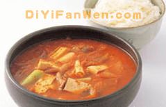 蘿蔔飯﹐鱈魚湯