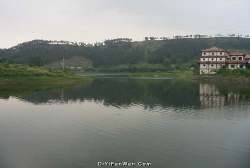 四川古宇湖風光圖片