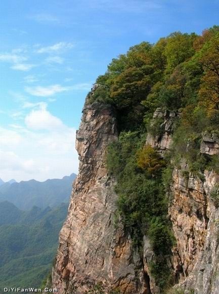 山西曆山風光圖片