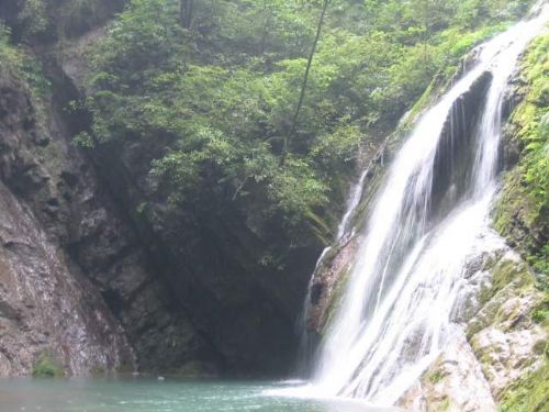陝西金絲大峽谷圖片