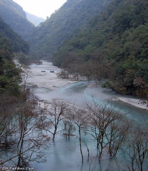 四川喇叭河圖片