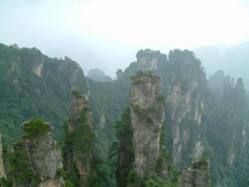 張家界土家風情園風景圖片