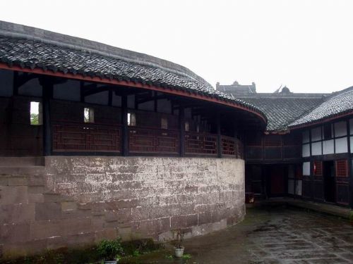 四川寶箴塞風光圖片