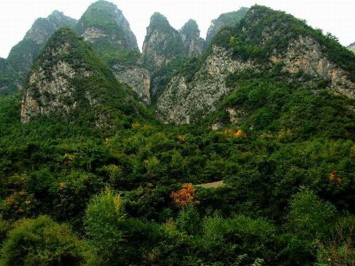 甘肅貴清山風光圖片