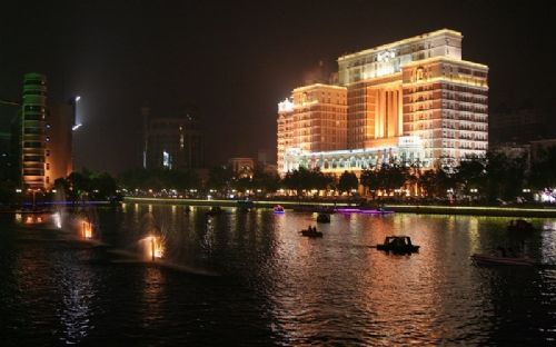 南通濠河夜景圖片