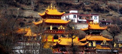 四川康定南無寺圖片