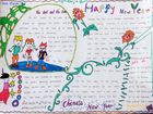 新年英語手抄報