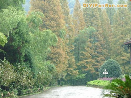 張家界土家風情園風景圖片