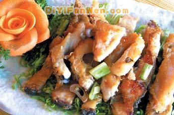 香煎鯇魚腩