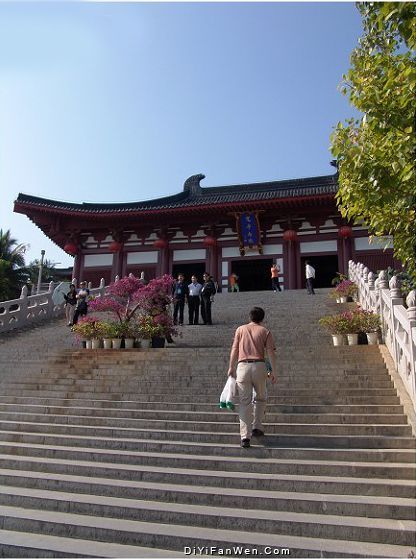三亞南山寺圖片
