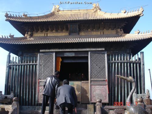 武當山金殿金頂圖片
