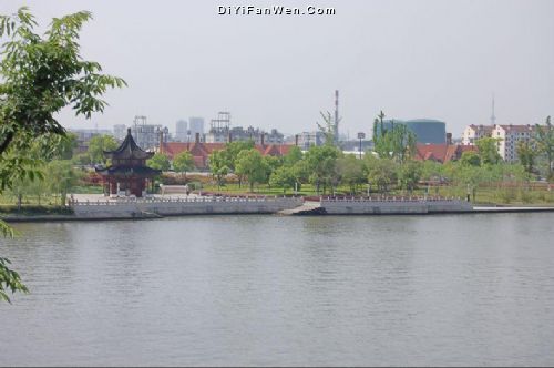 蘇州護城河圖片