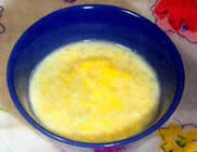 牛奶雞蛋粥