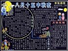 中秋節黑板報：韓國中秋習俗