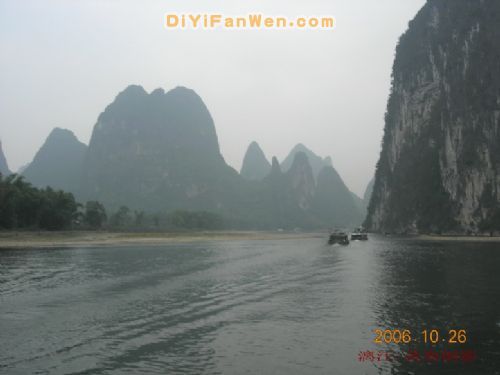 風景如畫的灕江圖片