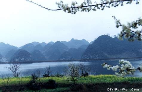 百花湖圖片