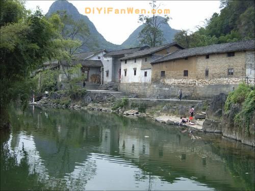 黃姚古鎮圖片