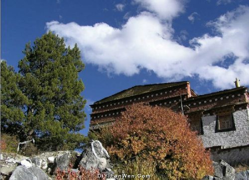 四川沖古寺圖片