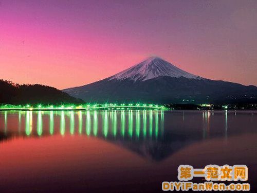 富士山風光圖片