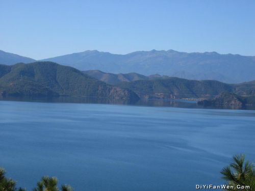 瀘沽湖風景圖片