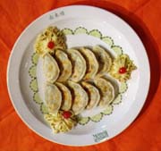 雞湯煮餃子