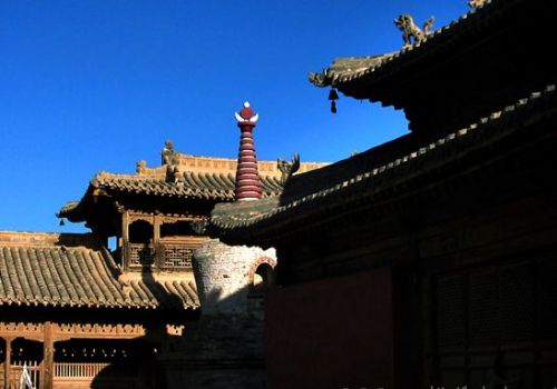 瞿曇寺圖片