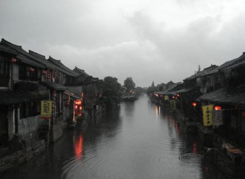 浙江西塘古鎮風光圖片