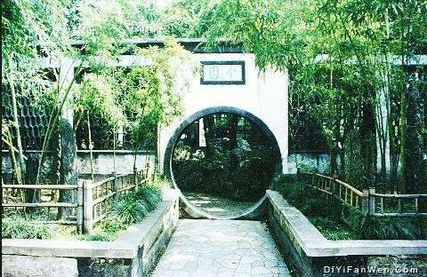 揚州個園圖片