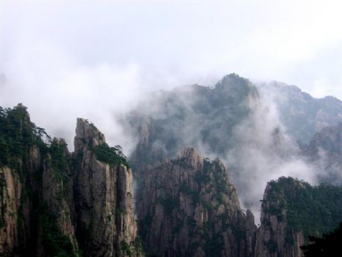 黃山掠影圖片